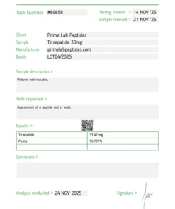 Tirzepatide – 30mg 4 11a
