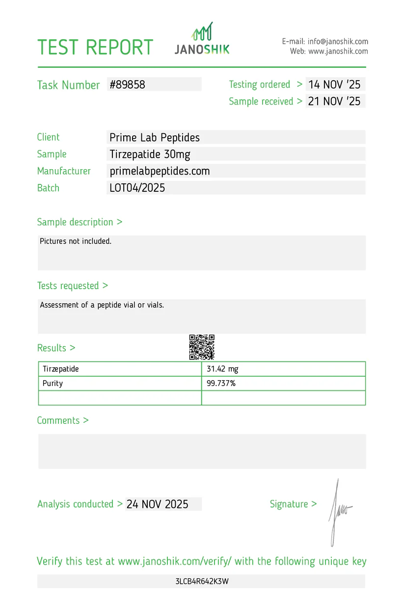 Tirzepatide – 30mg 2 11a